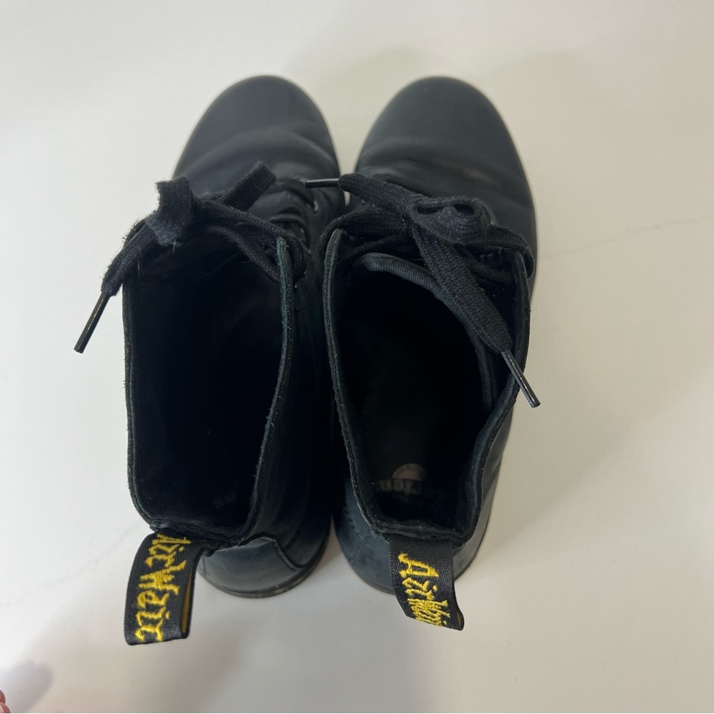 Dr. Martens Black Leather Boots - Picture 11 of 14